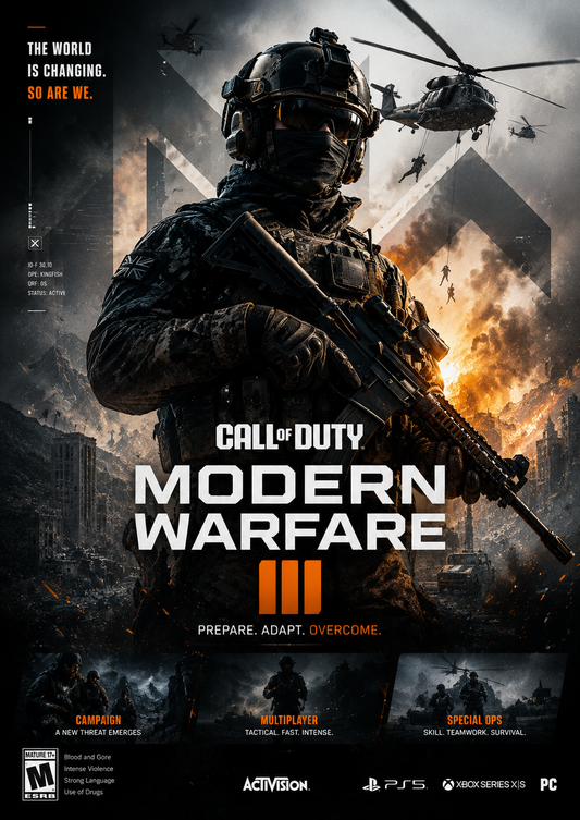 Call of Duty: Modern Warfare III HD Wall Poster