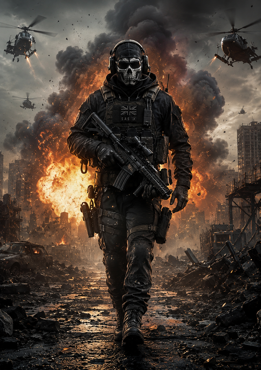 Call of Duty Warzone HD Wall Poster