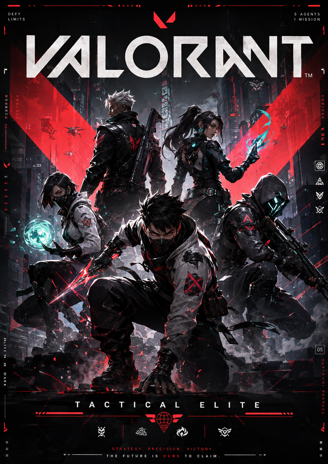 Valorant Game HD Wall Poster