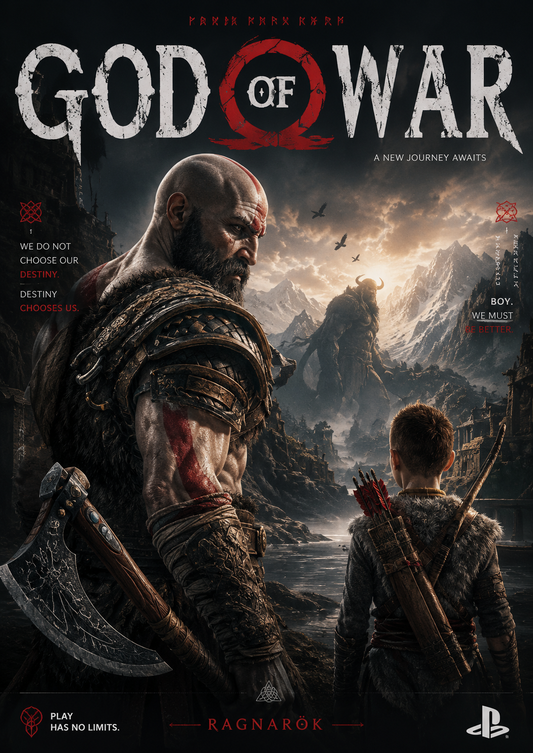 God Of War HD Wall Poster